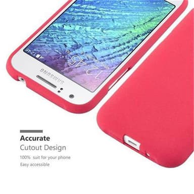 Suojakuori Samsung Galaxy J1 2015 Kotelo (Punainen)