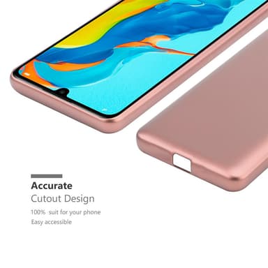 Huawei P30 LITE Suojakuori Kotelo (Vaaleanpunainen)