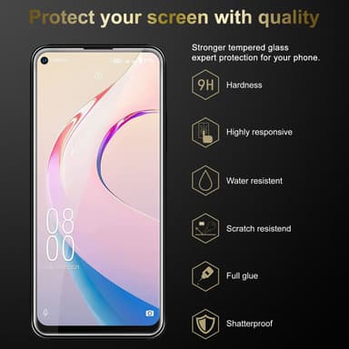Oukitel C21 PRO Näytönsuoja Karkaistu lasi Suojakalvo