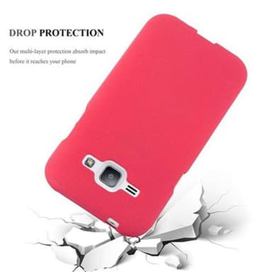 Suojakuori Samsung Galaxy J1 2015 Kotelo (Punainen)