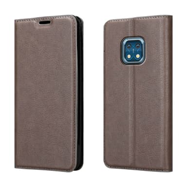 Nokia XR20 Suojakuori Lompakkokotelo (Ruskea)
