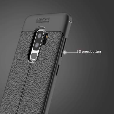 Samsung Galaxy S9 PLUS Suojakuori Cover (Musta)