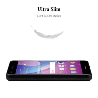 Huawei Y6 PRO 2017 Suojakuori Kotelo Cover (Musta)