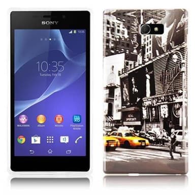 Sony Xperia M2 / M2 AQUA Suojakuori Cover (harmaa)