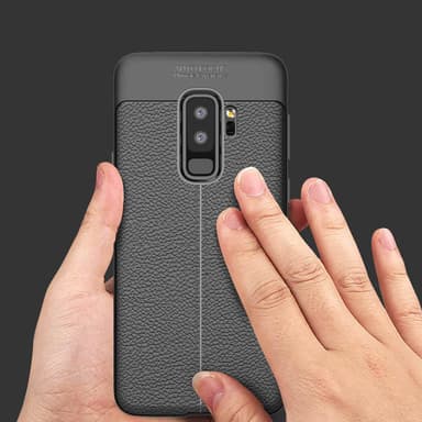 Samsung Galaxy S9 PLUS Suojakuori Cover (Musta)