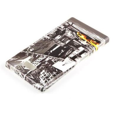 Sony Xperia M2 / M2 AQUA Suojakuori Cover (harmaa)