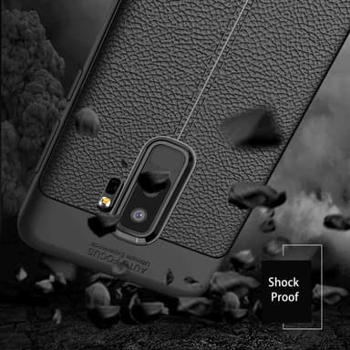 Samsung Galaxy S9 PLUS Suojakuori Cover (Musta)