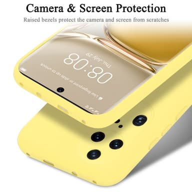 Huawei P50 PRO Suojakuori Kotelo Case (Keltainen)