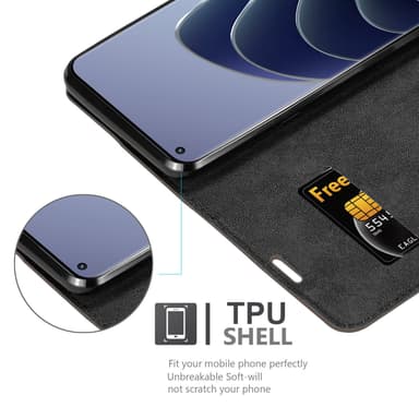 OnePlus 10 PRO 5G Suojakuori Lompakkokotelo (Ruskea)
