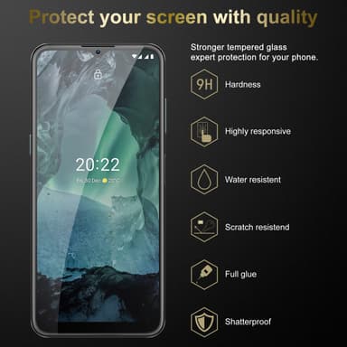 Nokia G11 / G21 Näytönsuoja Karkaistu lasi Suojakalvo
