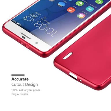 Honor 6 PLUS Suojakuori Kotelo (Punainen)