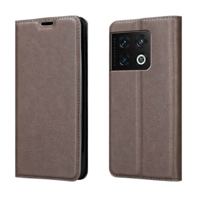 OnePlus 10 PRO 5G Suojakuori Lompakkokotelo (Ruskea)