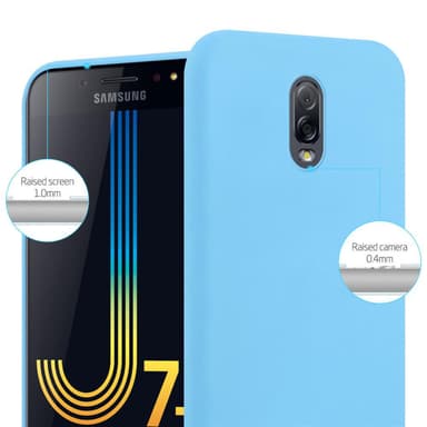 Suojakuori Samsung Galaxy J7 PLUS / C8 Kotelo (Sininen)