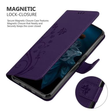 Honor 20 PRO Suojakuori Lompakkokotelo (Violetti)