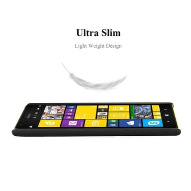 Nokia Lumia 1520 Suojakuori Kotelo Case (Musta)