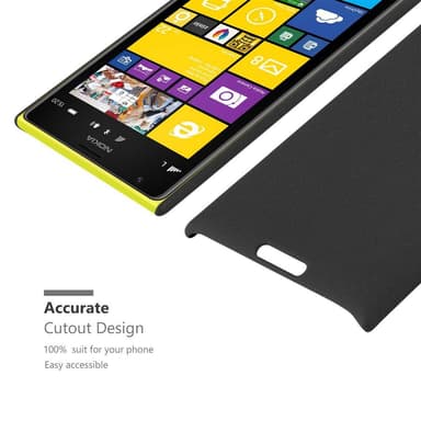 Nokia Lumia 1520 Suojakuori Kotelo Case (Musta)