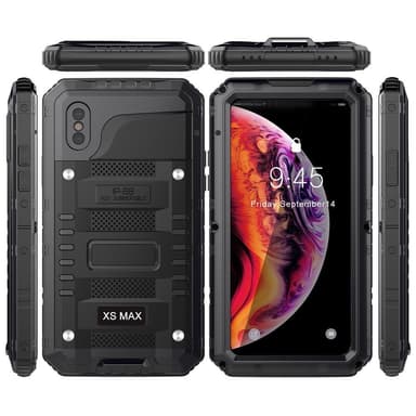 iPhone X / XS Suojakuori Kuoret (Musta)