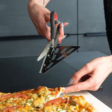 2-in-1 Pizzasakset Pizzaleikkuri
