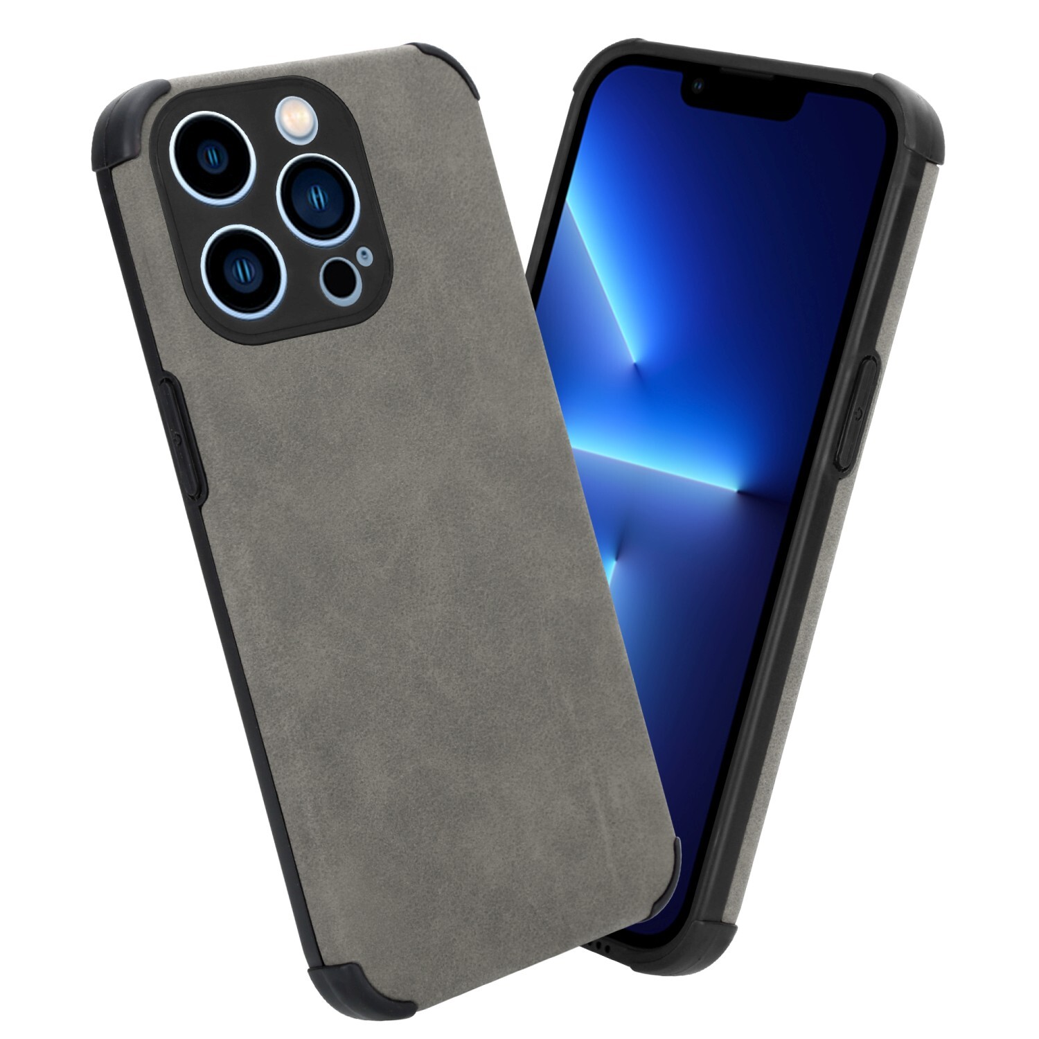 iPhone 12 PRO MAX Suojakuori Case Kotelo (harmaa)