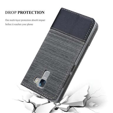 Honor 7 Suojakuori Lompakkokotelo (harmaa)