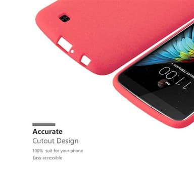 Suojakuori LG K10 2016 Kotelo (Punainen)