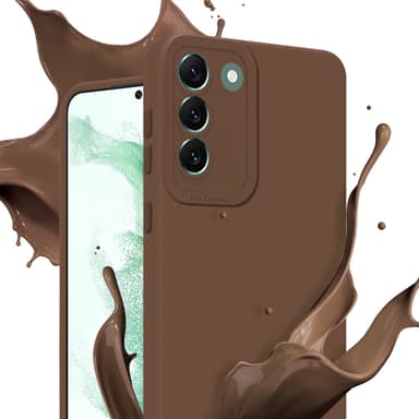 Samsung Galaxy S22 PLUS Suojakuori Kotelo (Ruskea)
