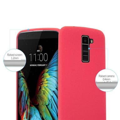 Suojakuori LG K10 2016 Kotelo (Punainen)