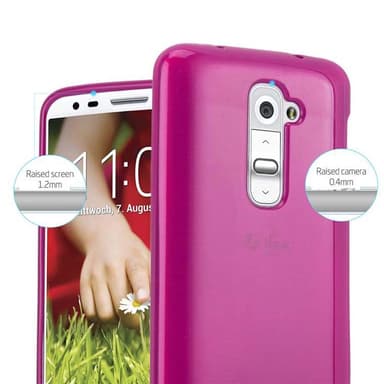 LG G2 MINI Suojakuori Kotelo (Vaaleanpunainen)