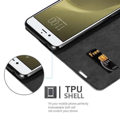 ZTE Nubia Z11 Suojakuori Lompakkokotelo (Ruskea)