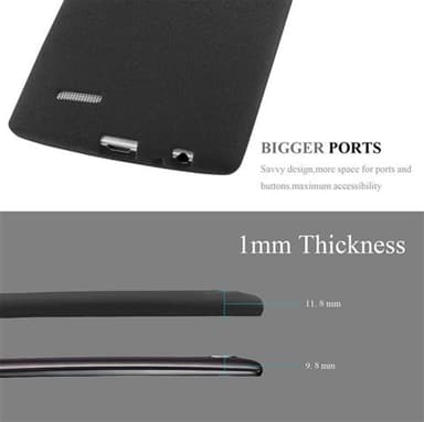 Suojakuori LG G4 / G4 PLUS Kotelo (Musta)