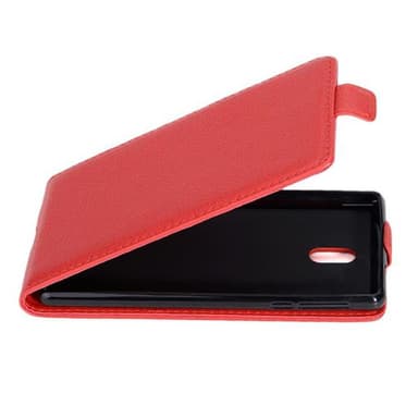 Nokia 3 2017 Suojakuori Case Cover (Punainen)