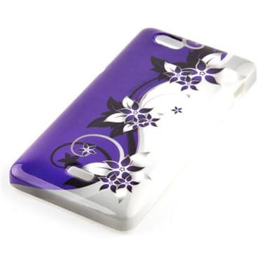 Sony Xperia M Suojakuori Case Cover (Violetti)