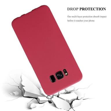 Samsung Galaxy S8 Suojakuori Kotelo (Punainen)