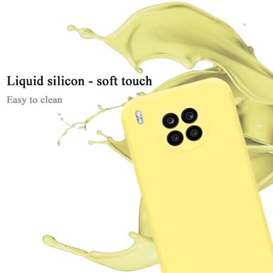 Honor 50 LITE Suojakuori Kotelo Case (Keltainen)
