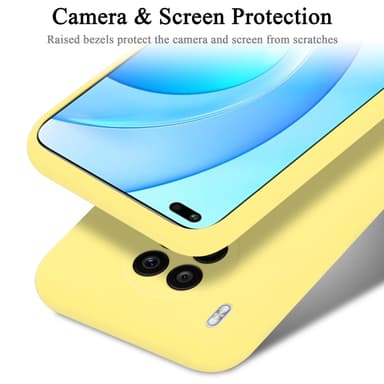 Honor 50 LITE Suojakuori Kotelo Case (Keltainen)