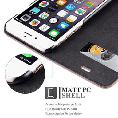 iPhone 6 PLUS / 6S PLUS Suojakuori Lompakkokotelo