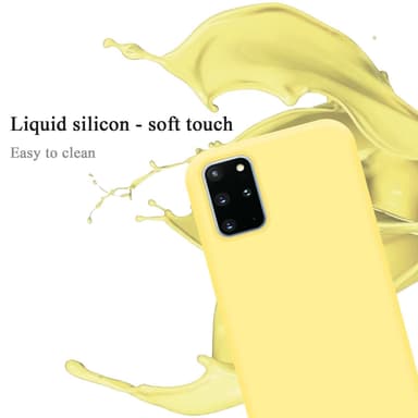 Samsung Galaxy S20 PLUS Suojakuori Kotelo (Keltainen)