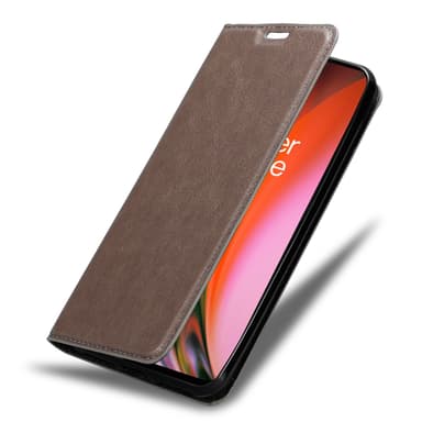 OnePlus Nord 2 5G Suojakuori Lompakkokotelo (Ruskea)