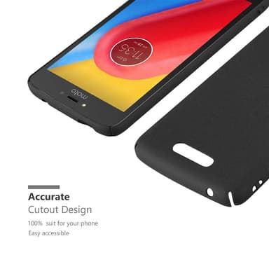 Motorola MOTO C Suojakuori Kotelo Case (Musta)