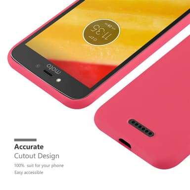 Suojakuori Motorola MOTO C PLUS Kotelo (Punainen)
