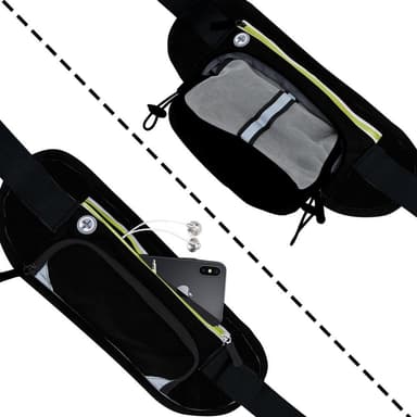 Urheilu vesipullo Fanny Pack Matkapuhelintasku