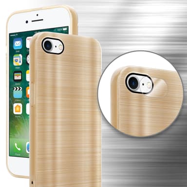 Suojakuori iPhone 7 / 7S / 8 / SE 2020 Kotelo (kulta)