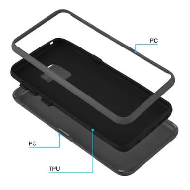Samsung Galaxy S9 Suojakuori Kotelo (harmaa)