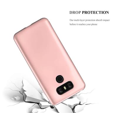 LG G6 Suojakuori Kotelo (Vaaleanpunainen)