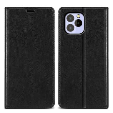 Oukitel C21 PRO Suojakuori Lompakkokotelo (Musta)