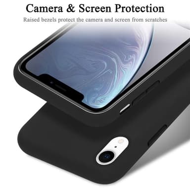 iPhone XR Suojakuori Kotelo Case (Musta)