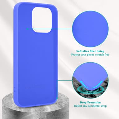 iPhone 14 PRO Suojakuori Kotelo Case (Violetti)