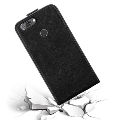 ZTE Blade V9 Suojakuori Lompakkokotelo (Musta)