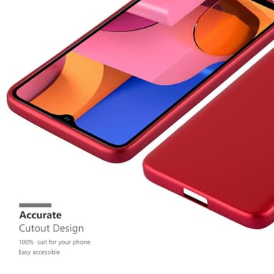 Samsung Galaxy A20s Suojakuori Kotelo (Punainen)