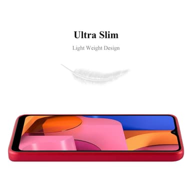 Samsung Galaxy A20s Suojakuori Kotelo (Punainen)